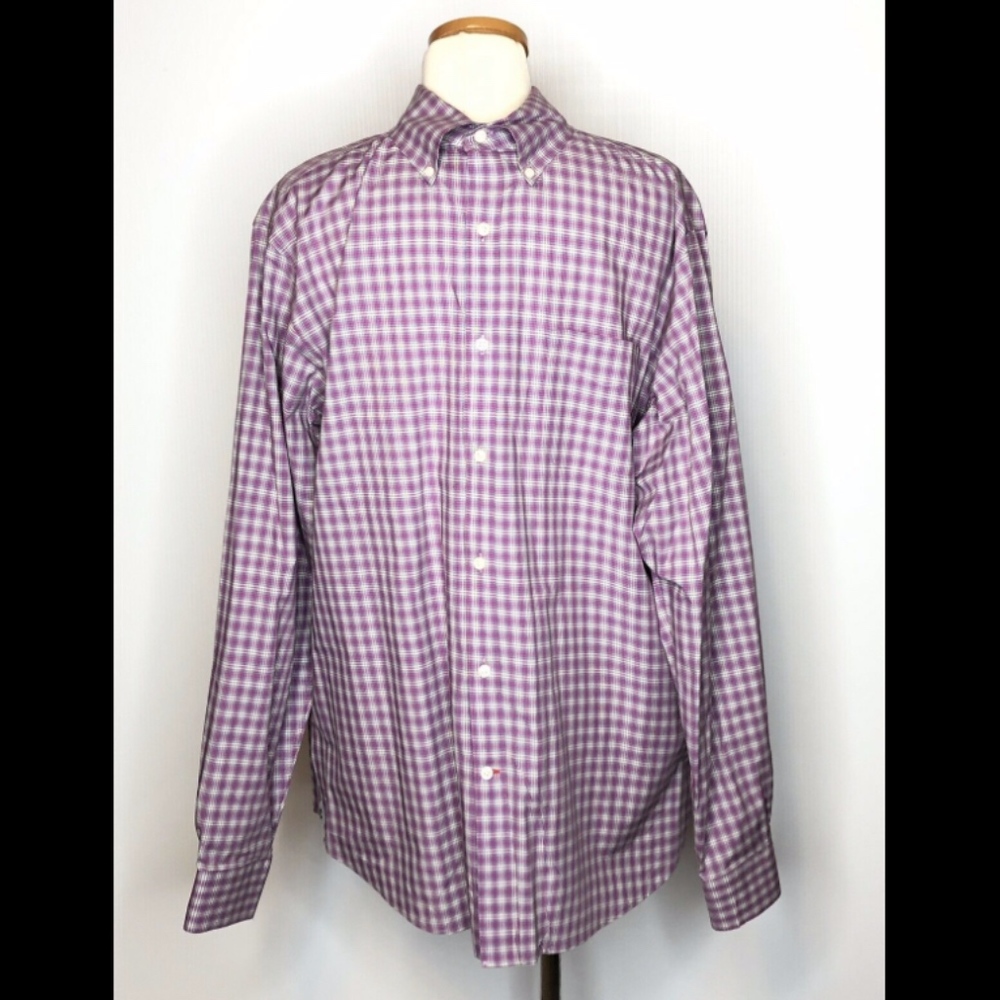 Daniel Cremieux classics Purple Plaid Dress S